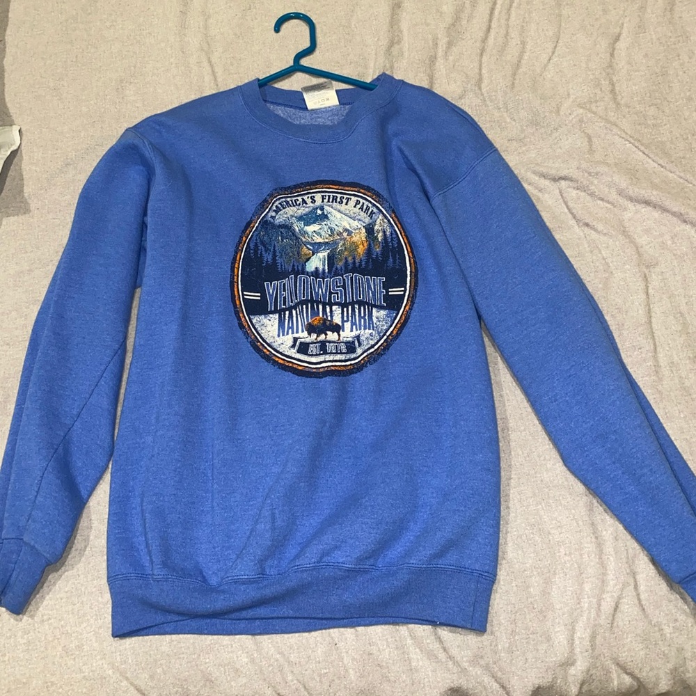 Yellowstone National Park Crewneck Sweatshirt